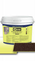 цветная декоративная затирка prime grout, коричневая, 6 кг prime Наро-Фоминск купить