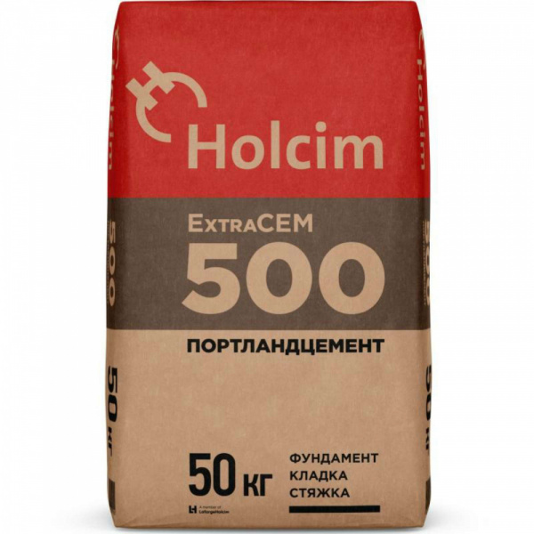 Цемент Holcim ExtraCEM 500 Портландцемент II/А-И 42,5 Б, 50кг в Наро-Фоминске по низкой цене