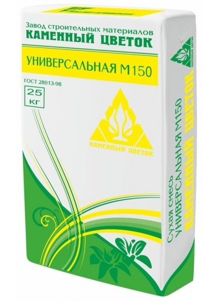 Универсальная смесь Каменный цветок М-150 50 кг в Наро-Фоминске по низкой цене
